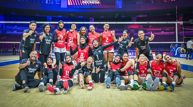 Jadwal Siaran Langsung Timnas Voli Putri Vs Thailand di AVC Women's Continental 2026: Tonton di Moji dan Vidio