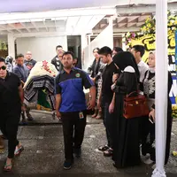 Wafat Ayahanda Olla Ramlan (Nurwahyunan/bintang.com)