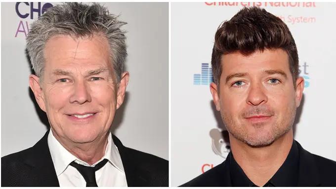 [Bintang] David Foster dan Robin Thicke