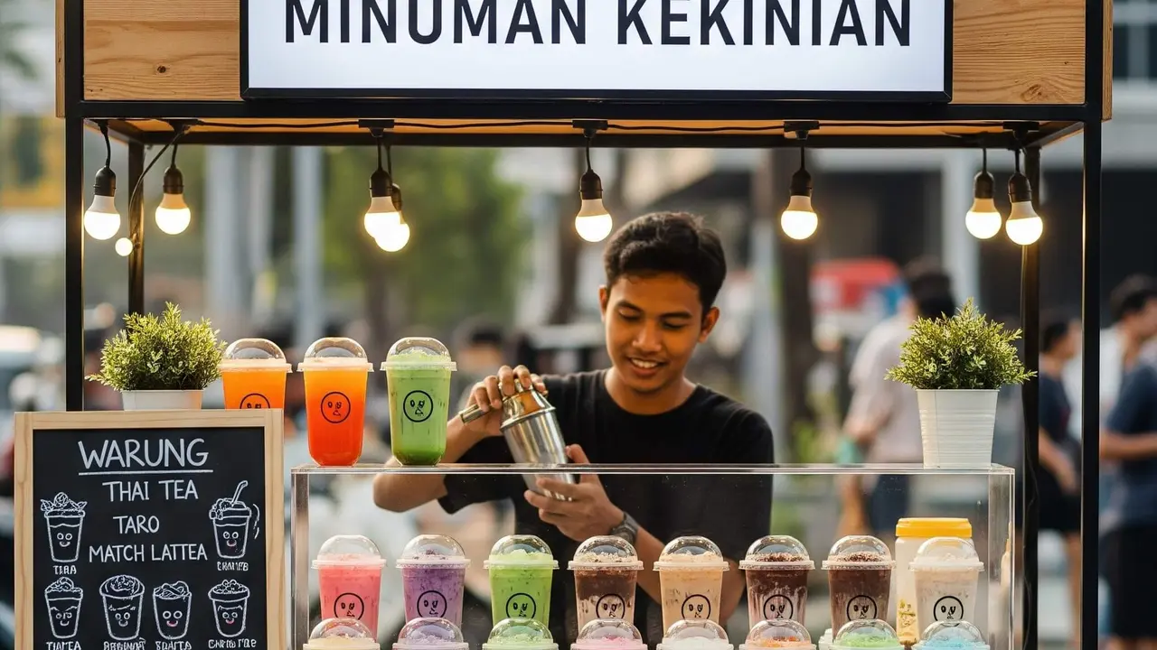 Ide Warung Kecil dengan Gerobak Selain Es Kopi