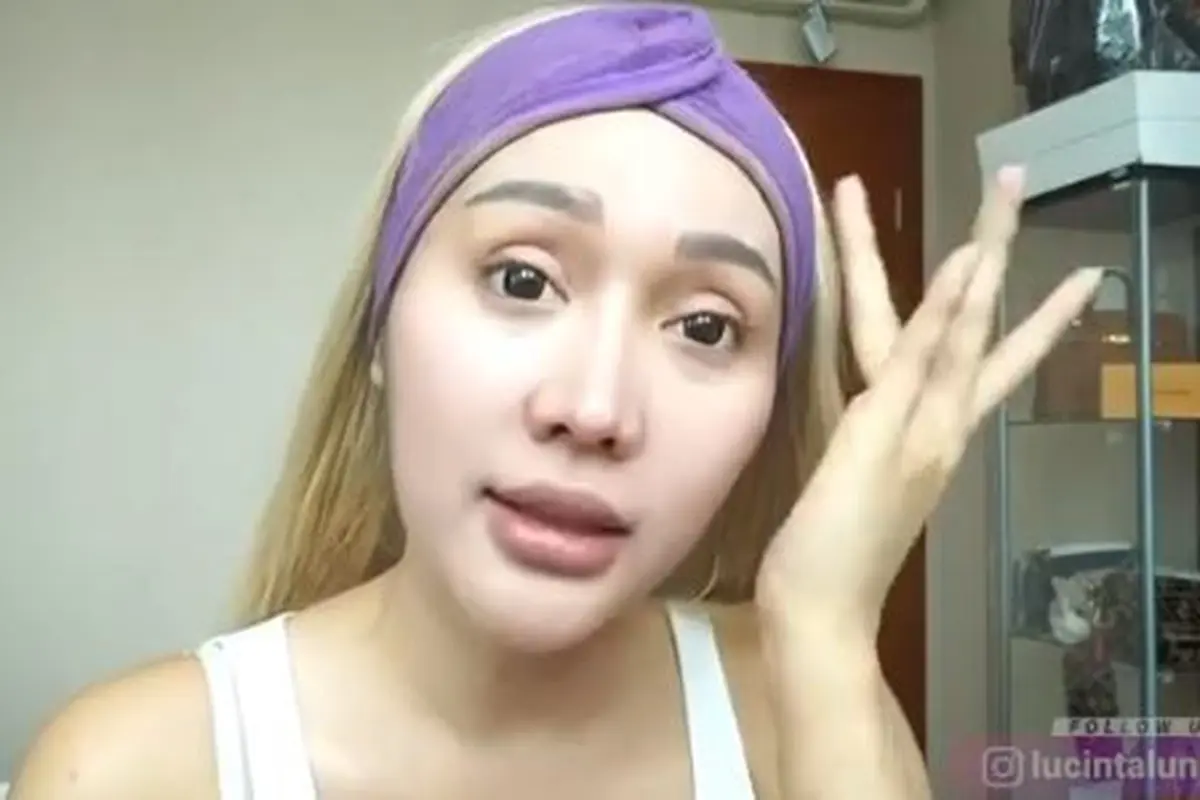 Potret Lucinta Luna Tanpa Makeup (sumber: instagram/lucintaluna)