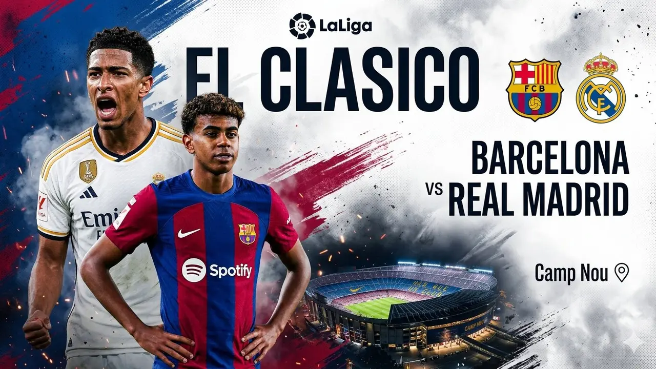 Barcelona vs Real Madrid, La Liga Spanyol