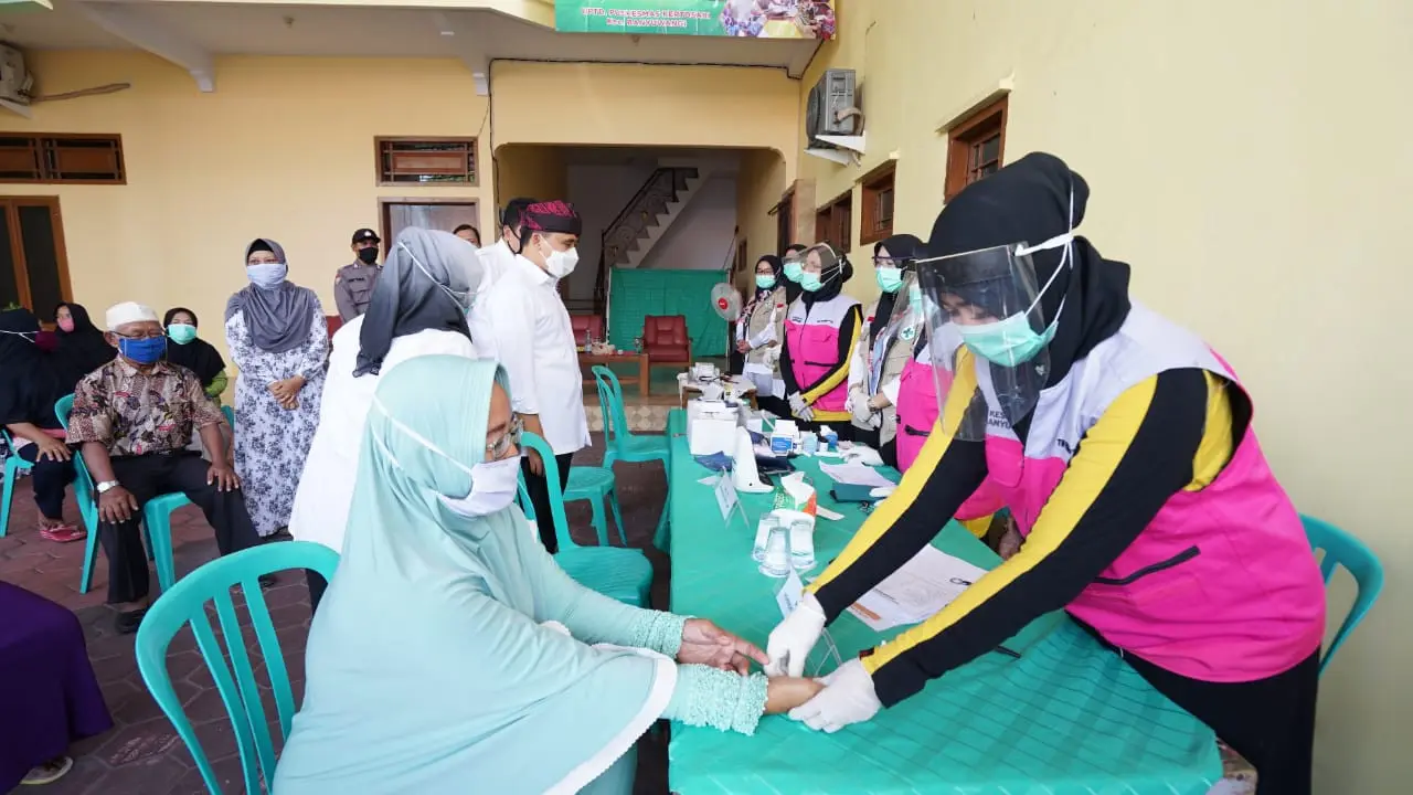 Tekan Penyebaran Covid 19, Banyuwangi Galakkan Posbindu TM