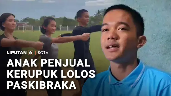 Kisah Anak Penjual Kerupuk Lolos Paskibraka Nasional