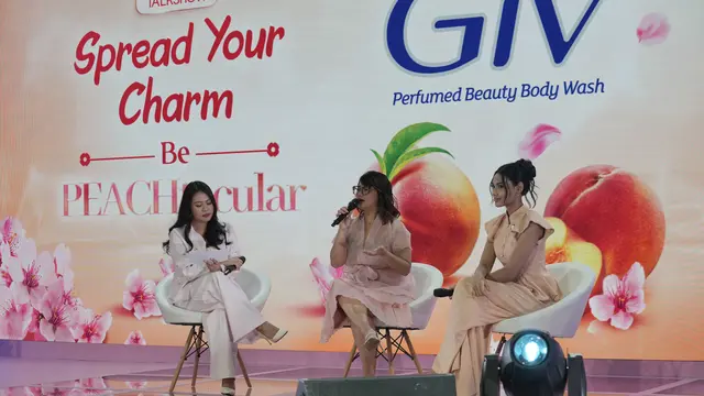 Keharuman Mewah GIV Perfumed Beauty Body Wash Charming Peach Blossom, Teman Terbaik Momen Self Care Perempuan