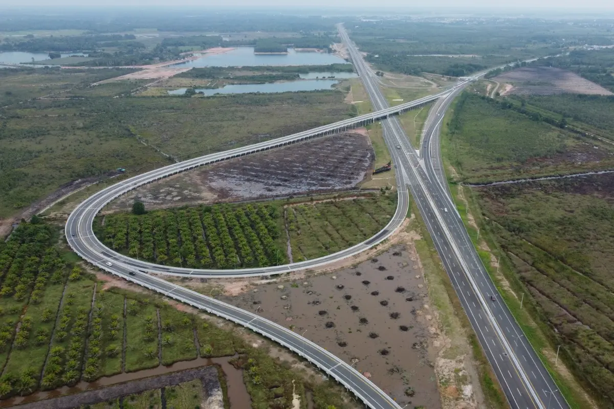 Dengan keluarnya Keputusan Menteri PUPR Nomor 872/KPTS/M/2023 pada akhir juli, Hutama Karya siap mengoperaiskan Jalan Tol Indralaya-Prabumulih dalam waktu dekat. (Dok Hutama Karya)