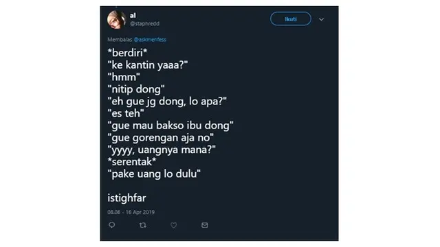 Drama Tentang Budaya Nitip Makanan