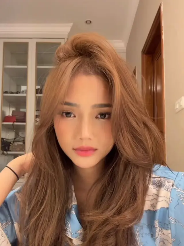 Momen Fuji tidak ingin hapus makeup. (credit:instagram.com/fuji_an)