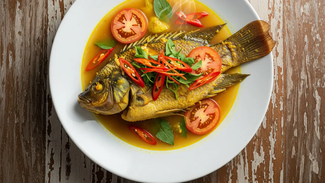 Resep Ikan Nila Bumbu Kuning Tanpa Santan