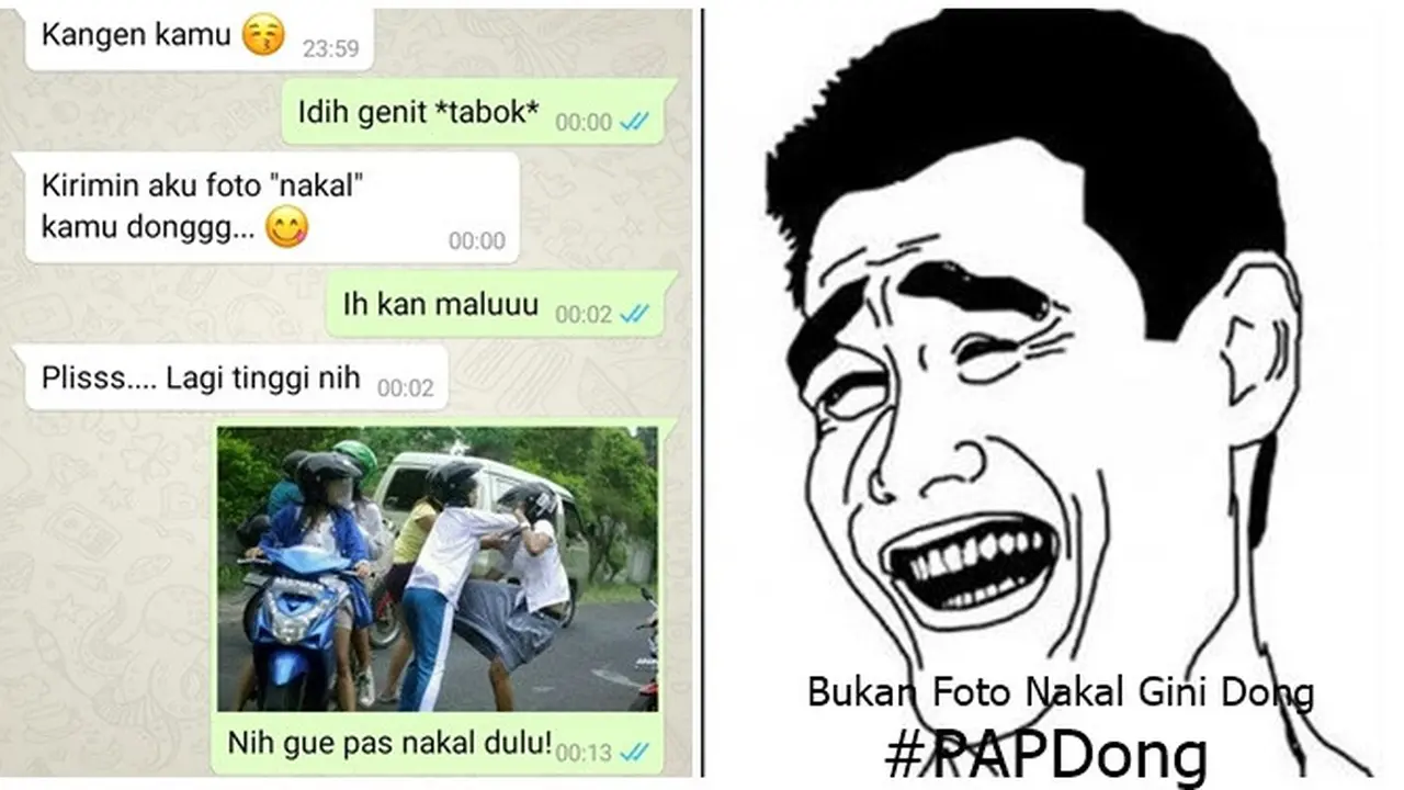 Balasan Kocak Saat 'Cowok Minta PAP' Ini Bikin Ketawa Ngakak