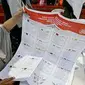 Ilustrasi proses pelipuatan surat suara pemilu 2024 (Istimewa)