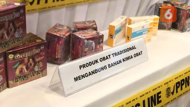 BPOM RI Menarik 41 Jenis Obat Tradisional Ilegal yang Mayoritas Adalah Peningkat Stamina Pria (Foto: Ade Nasihudin Al Ansori)