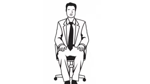 ilustrasi posisi duduk