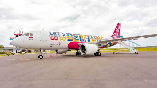 Resmikan Livery Belitung, AirAsia Ingin Pemerintah Daerah Lebih Giat Berpromosi