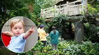 Pangeran George, anak pertama dari Pangeran William dan Kate Middleton, baru dihadiahi taman bermain sekaligus rumah pohon oleh kakeknya.
