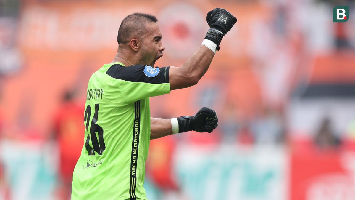 Kiper Indonesia dari Generasi ke Generasi, Andritany Tunjukkan Masih Eksis di Kasta Tertinggi