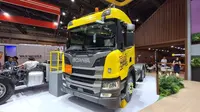 Scania Mejeng di Giicomvec 2024 Bawa Kendaraan Niaga Fitur Canggih (Arief A/Liputan6.com)