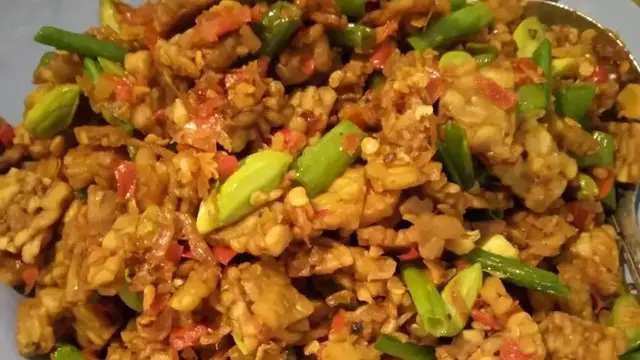 Resep sambal tempe petai. (dok. Cookpad @cook_27774500)