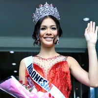 Puteri Indonesia 2016, Kezia Warouw mewakili Indonesia di ajang Miss Universe 2016. Meski tidak keluar sebagai pemenang, Kezia masuk 13 besar dan masuk 10 besar di penghargaan lain. (Adrian Putra/Bintang.com)