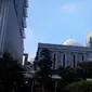 Presiden Joko Widodo meresmikan masjid di Balai Kota