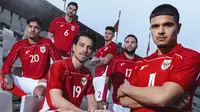 Jersey kandang anyar Timnas Indonesia diluncurkan Erspo, Kamis (23/1/2025). (Dok. Erspo)