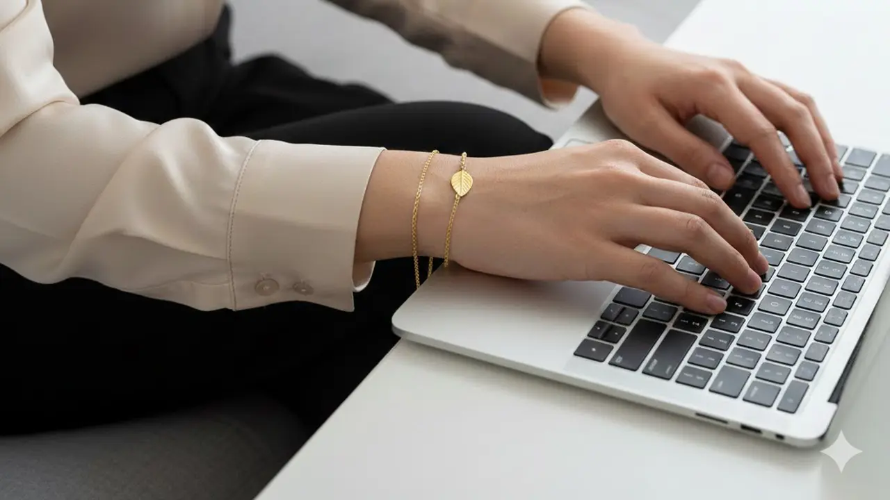 Gelang Rantai Tipis (Thin Chain Bracelet) (Gemini AI)