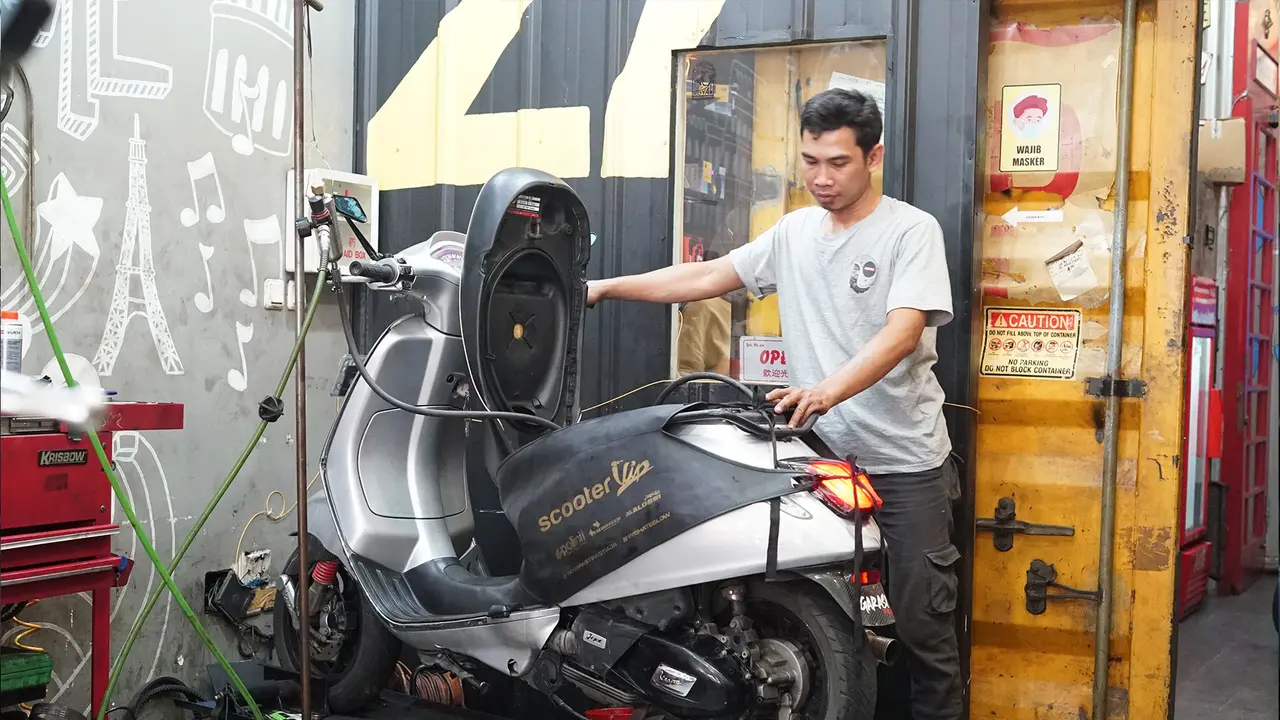 Mengenal Water Hammer di Vespa Matik dan Cara Mengatasinya (Ist)