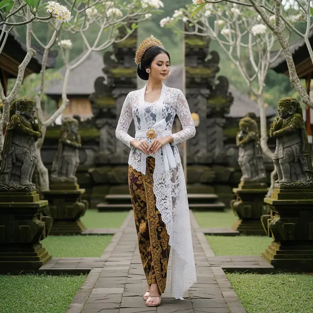 12 Model Kebaya Bali untuk Hari Raya Galungan, Pilihan Tradisional dan Modern