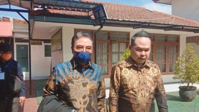 Kuasa hukum JEP, Hotma Sitompul. (Dian Kurniawan/Liputan6.com).