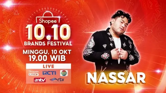 Oppa Nassar Siap Menggoyang Shopee 10.10 Brands Festival TV Show, Jangan Sampai Ketinggalan