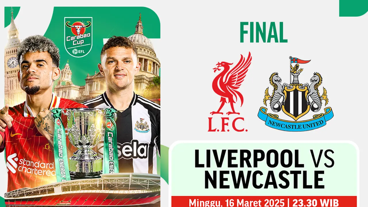 Live Streaming Carabao Cup 2024/25 Final: Liverpool vs Newcastle di Vidio