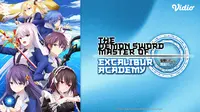 Sinopsis Anime The Demon Sword Master of Excalibur Academy: Kisah Heroik Leonis dan Riselia di Vidio