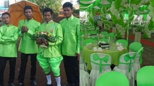 Kocak, 5 Potret Salah Pilih Dekorasi Pernikahan Ini Bikin Ketawa