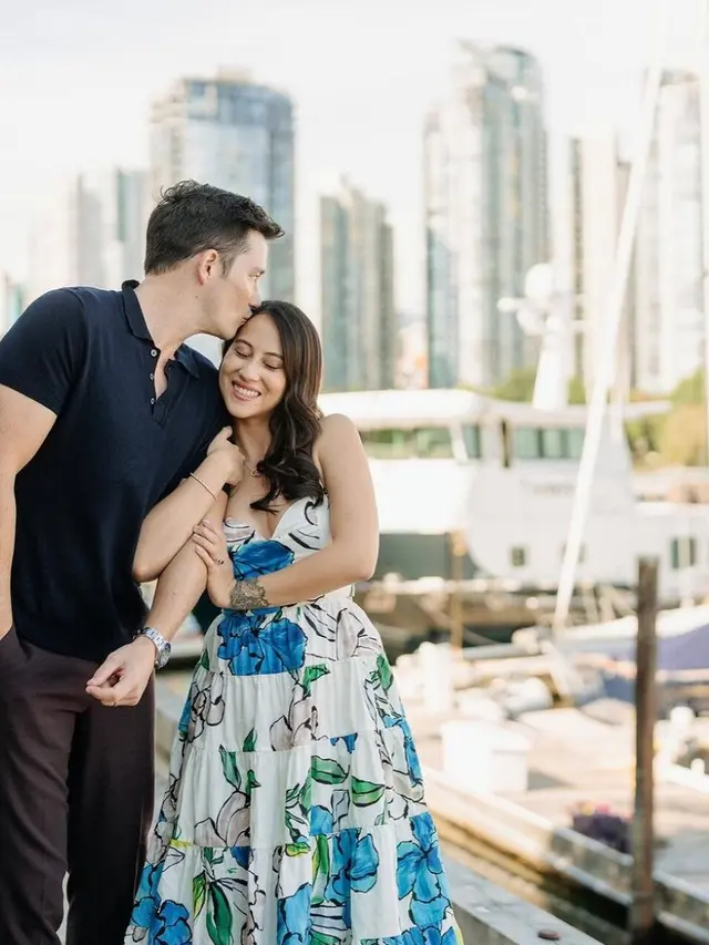 Liburan Mike Lewis dan Janisaa Pradja di Kanada