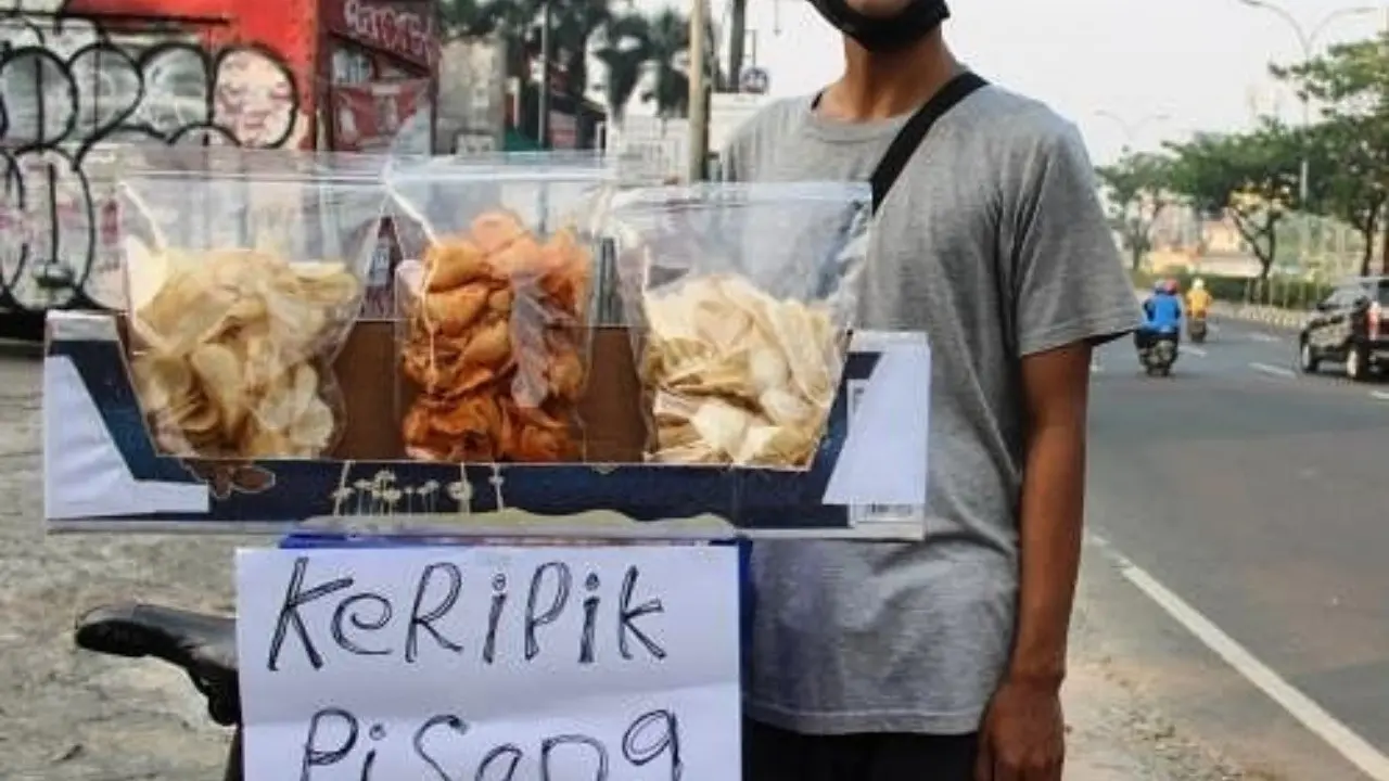 Pedagang Bersepeda