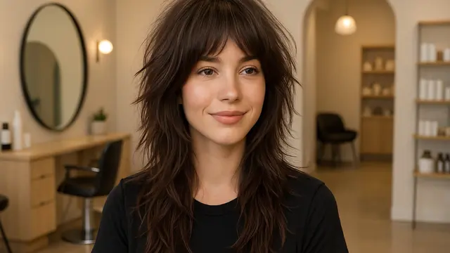Rambut Panjang 2025 untuk Rambut Tipis