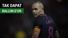 Berikut beberapa pemain yang hebat akan tetapi tak pernah mendapatkan Ballon d'Or.