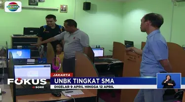 Jelang UNBK tingkat SMA, setiap sekolah diharapkan siapkan modem cadangan untuk antisipasi bila jaringan internet alami gangguan.