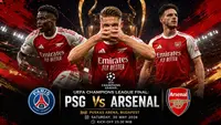 3 Senjata Mematikan Arsenal yang Siap Hancurkan PSG di Final Liga Champions