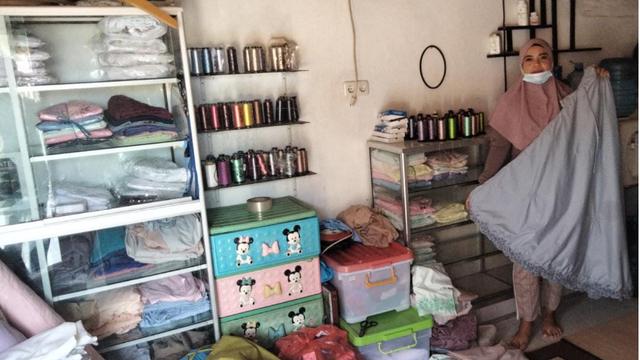 Pengusaha Mukena Bordir Rima Melati