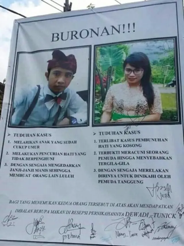6 Undangan Nikah dengan Foto Calon Pengantin Kocak Ini Bikin Geleng Kepala