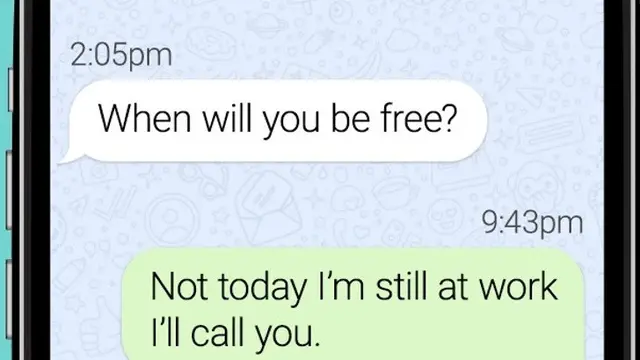 Kepribadian berdasarkan tipe chat kamu.