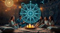 zodiac houses meaning ©Ilustrasi dibuat AI