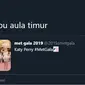 Cuitan netizen Met Gala 2019 versi kampus (Sumber: Twitter/@ofahput)