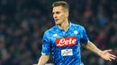5. Arkadiusz Milik (Napoli) - 10 Gol. (AFP/Carlo Hermann)