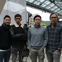 Grup band pop asal Indonesia yang digawangi David, Lukman, Uki, dan Ariel, NOAH, baru saja menggelar konser di New York pada 9 Oktober lalu. (via Febri Yudha/Vidio.com)