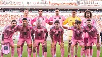 Starting XI Inter Miami pada laga melawan Toronto FC di pekan ke-32 Majo League Soccer (MLS) 2025 - Ofisial X Inter Miami/@InterMiamiCF