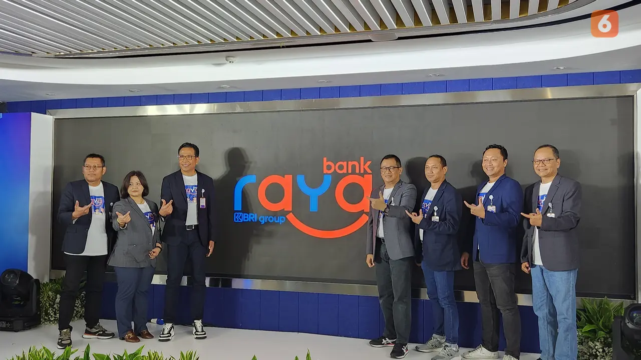 Peresmian logo baru Bank Raya