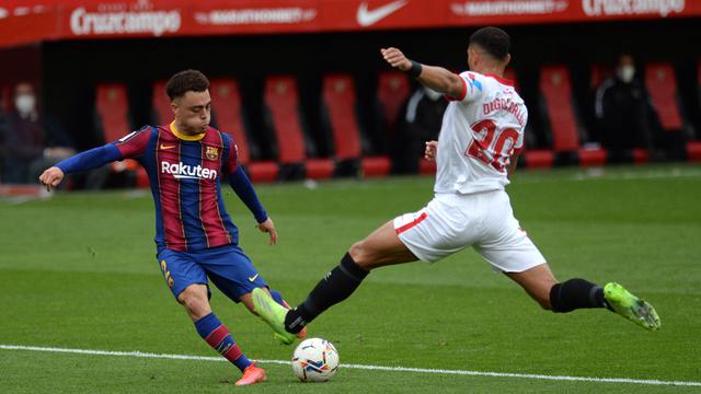 FOTO: Lionel Messi Gacor, Barcelona Raih 3 Poin di Markas Sevilla