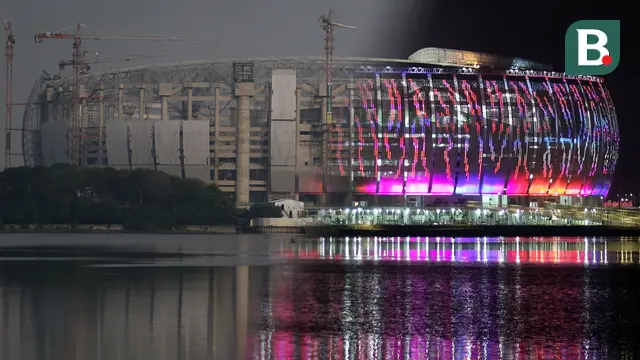 Foto: Jakarta International Stadium (JIS) dalam Bingkai Masa, Resmi Dijajal Sang Tuan Rumah Persija Dihadapan Ribuan The Jakmania